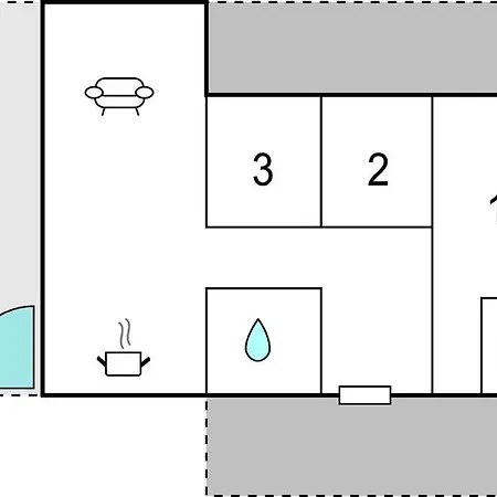Apartment Three-bedroom In